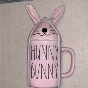 Rae Dunn Hunny Bunny Mug with Topper